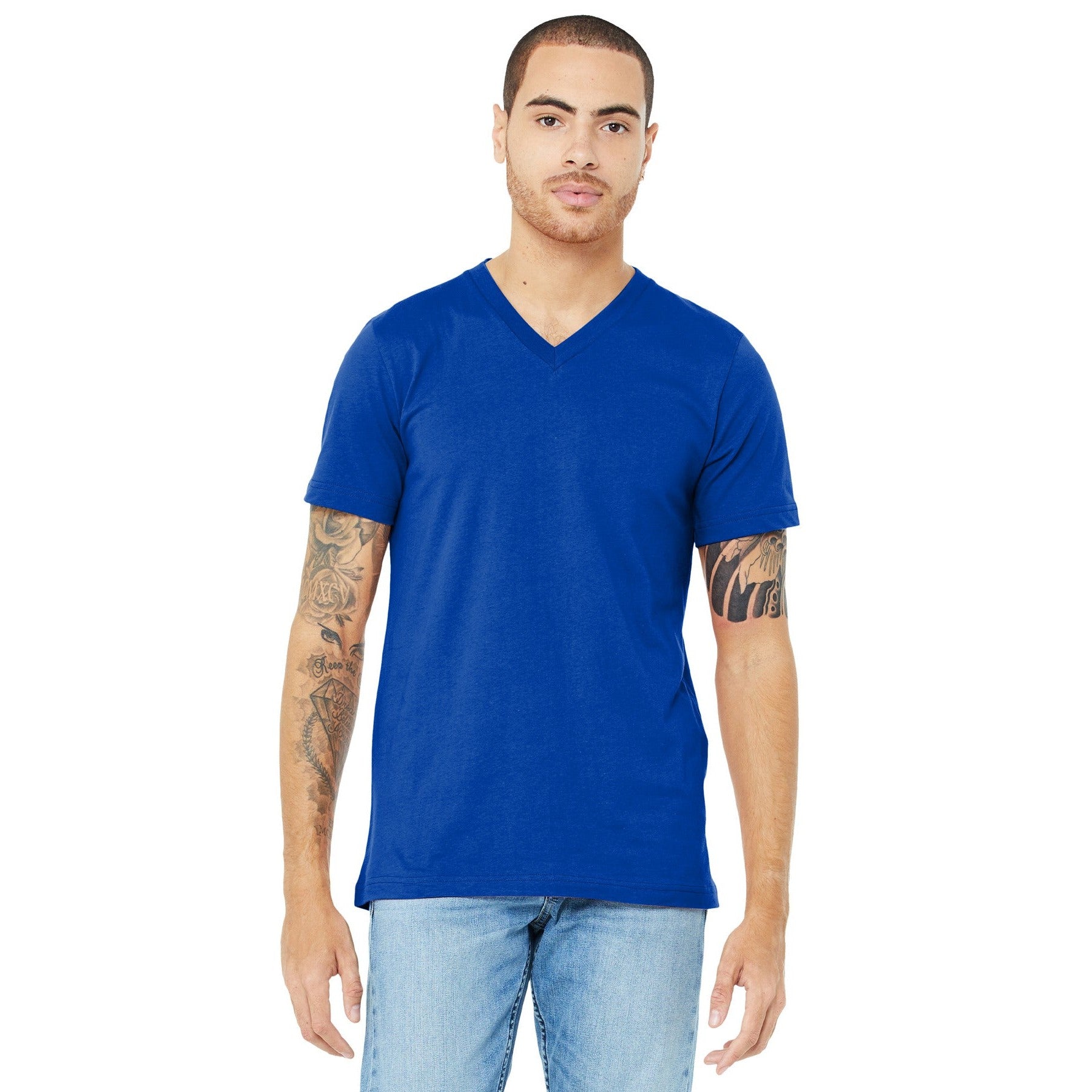 Bella + Canvas-BELLA+CANVAS ® Unisex Jersey Short Sleeve V-Neck Tee. BC3005-MedTech-9